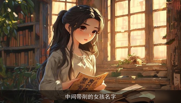 中间带削的女孩名字