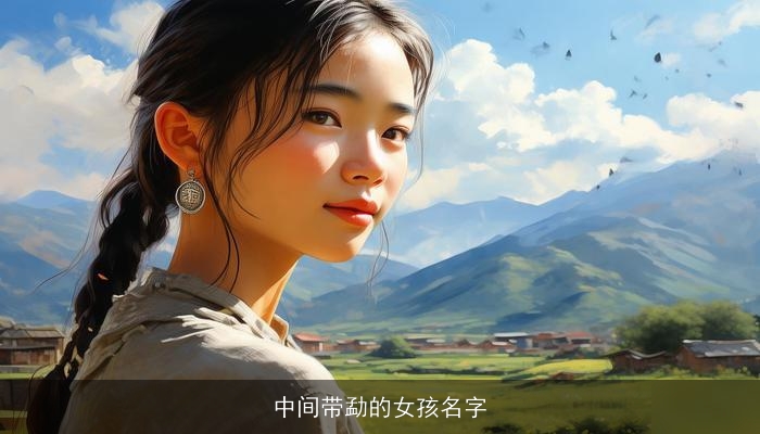 中间带勐的女孩名字