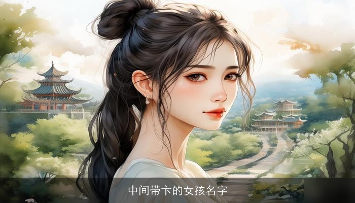 中间带卞的女孩名字
