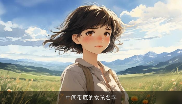 中间带厄的女孩名字