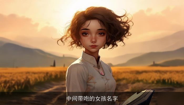 中间带咆的女孩名字