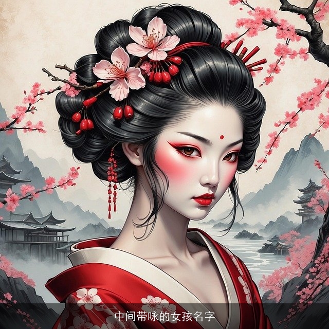 中间带咏的女孩名字