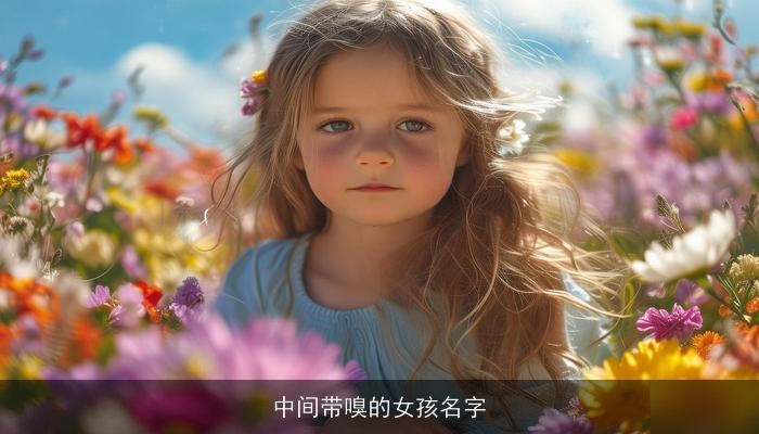 中间带嗅的女孩名字
