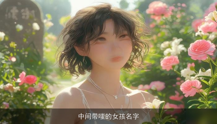 中间带嗤的女孩名字