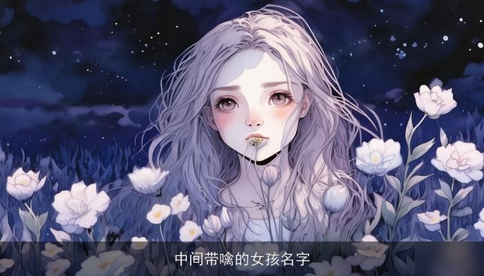 中间带噙的女孩名字
