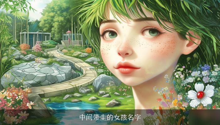 中间带圭的女孩名字