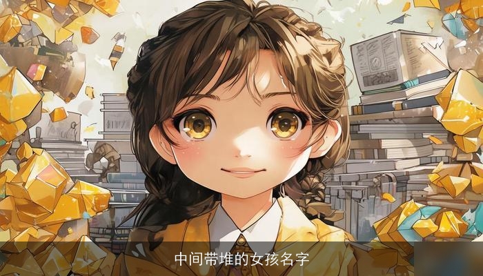 中间带堆的女孩名字