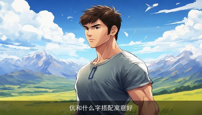 伉和什么字搭配寓意好