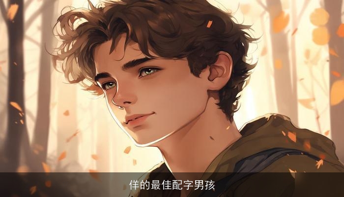 佯的最佳配字男孩