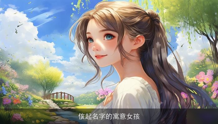 侅起名字的寓意女孩