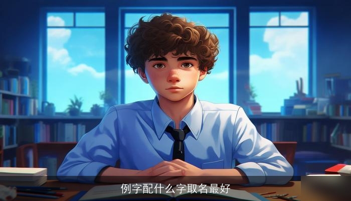 例字配什么字取名最好