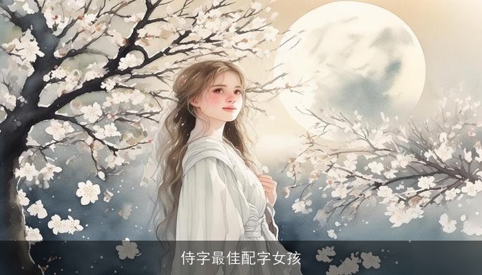 侍字最佳配字女孩