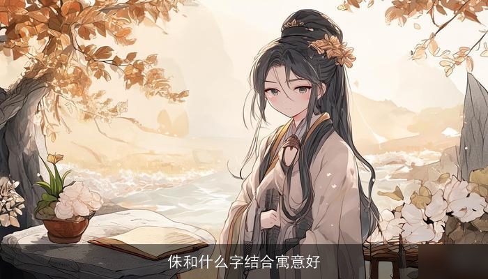 侏和什么字结合寓意好