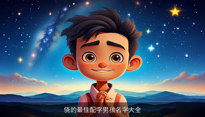 侥的最佳配字男孩名字大全