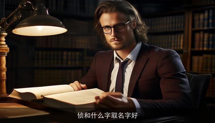 侦和什么字取名字好