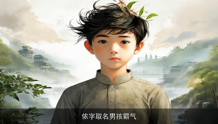 侬字取名男孩霸气
