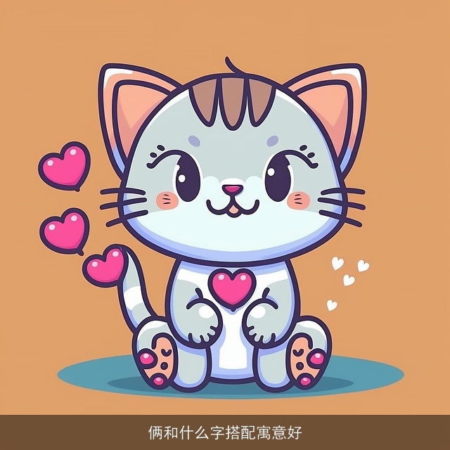 俩和什么字搭配寓意好