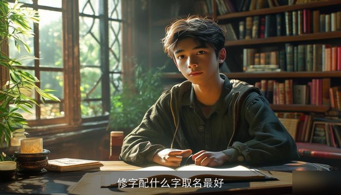 修字配什么字取名最好