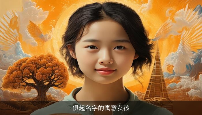 俱起名字的寓意女孩