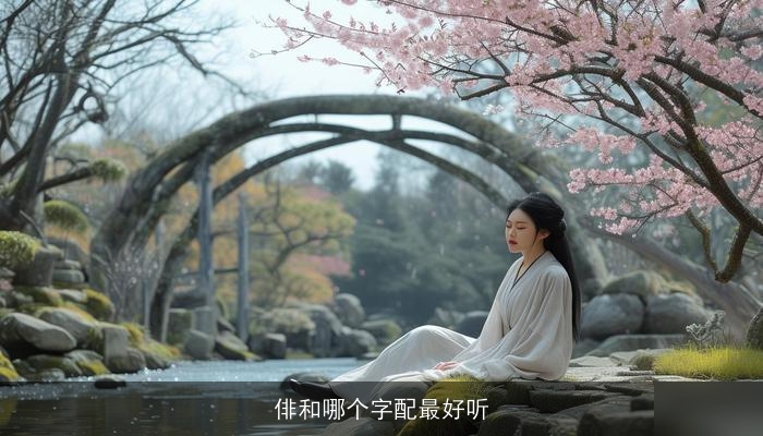 俳和哪个字配最好听
