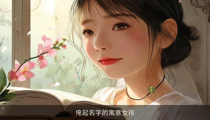 俺起名字的寓意女孩