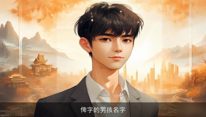 俾字的男孩名字