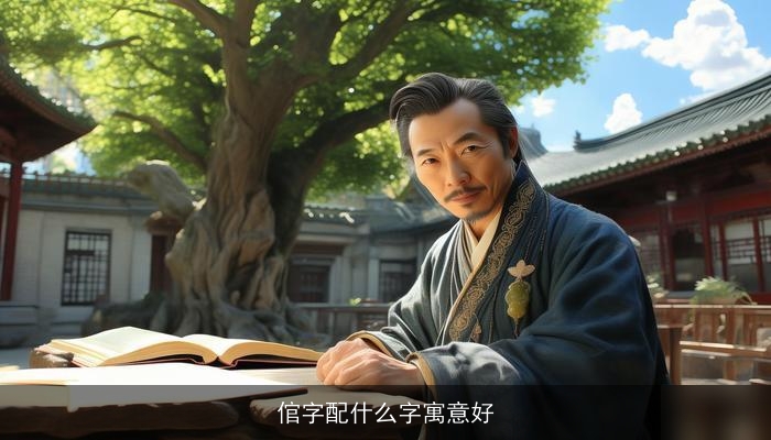 倌字配什么字寓意好