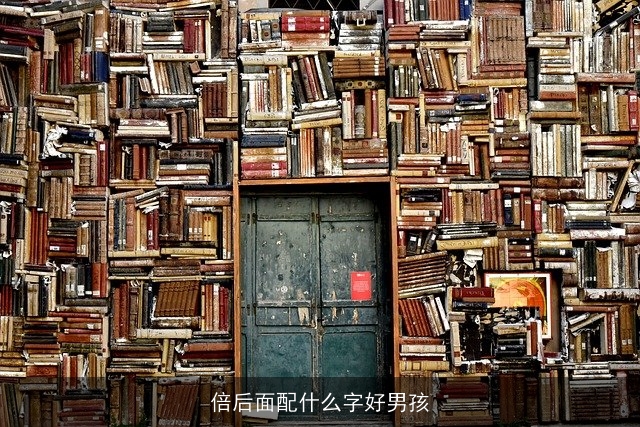 倍后面配什么字好男孩