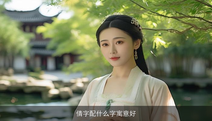 倩字配什么字寓意好