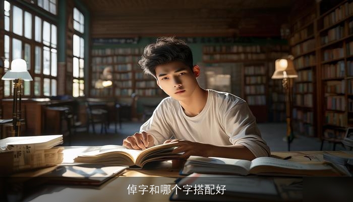 倬字和哪个字搭配好