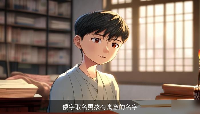 倭字取名男孩有寓意的名字