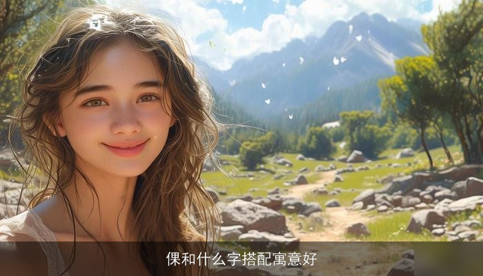 倮和什么字搭配寓意好