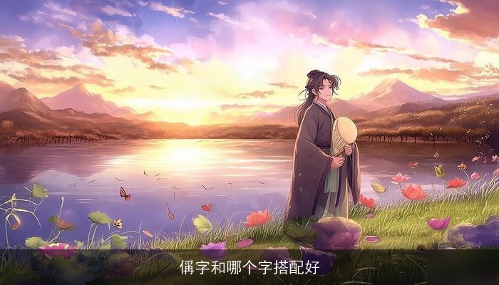 偁字和哪个字搭配好