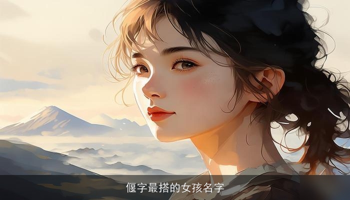 偃字最搭的女孩名字