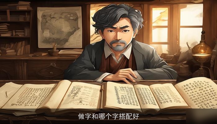做字和哪个字搭配好