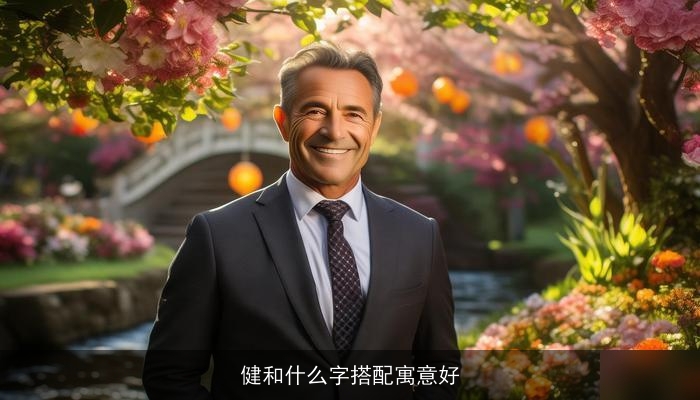 健和什么字搭配寓意好