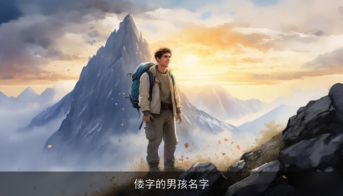 偻字的男孩名字
