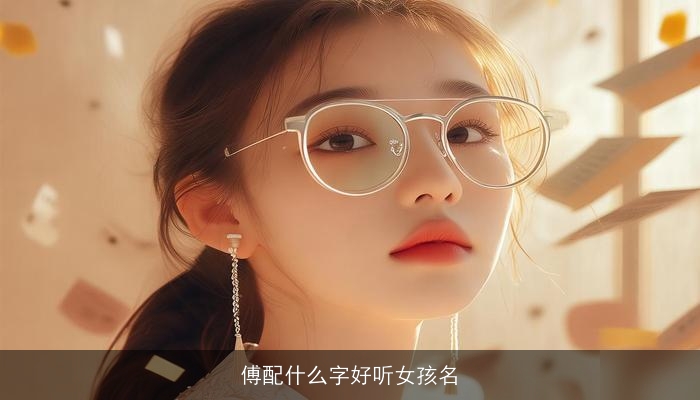 傅配什么字好听女孩名