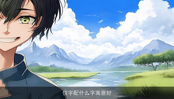 傥字配什么字寓意好