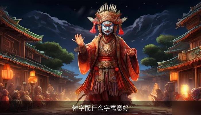 傩字配什么字寓意好