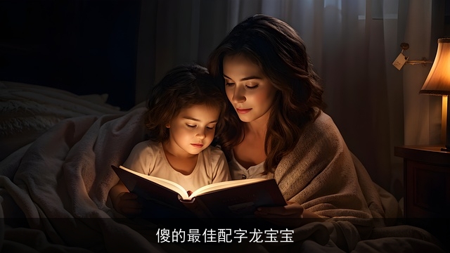 傻的最佳配字龙宝宝