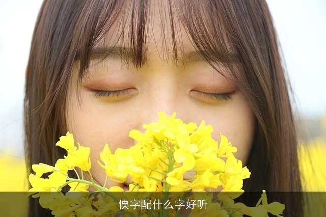 僳字配什么字好听