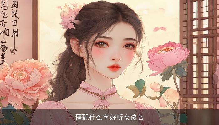 僵配什么字好听女孩名