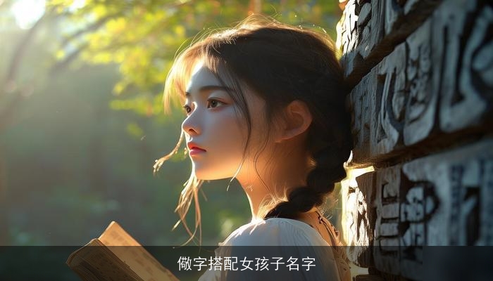 儆字搭配女孩子名字