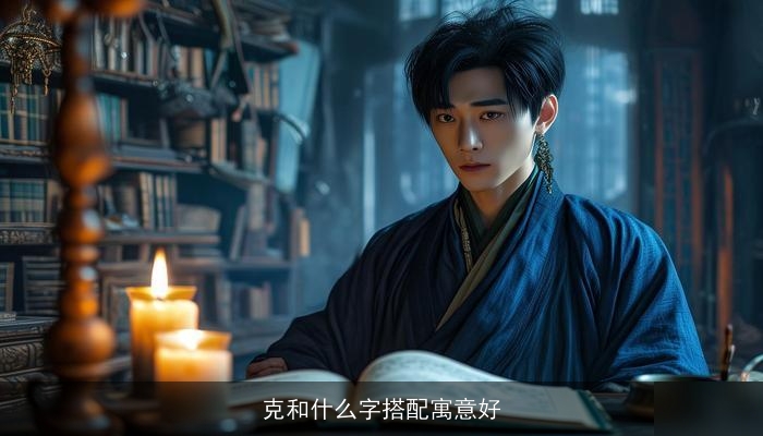 克和什么字搭配寓意好