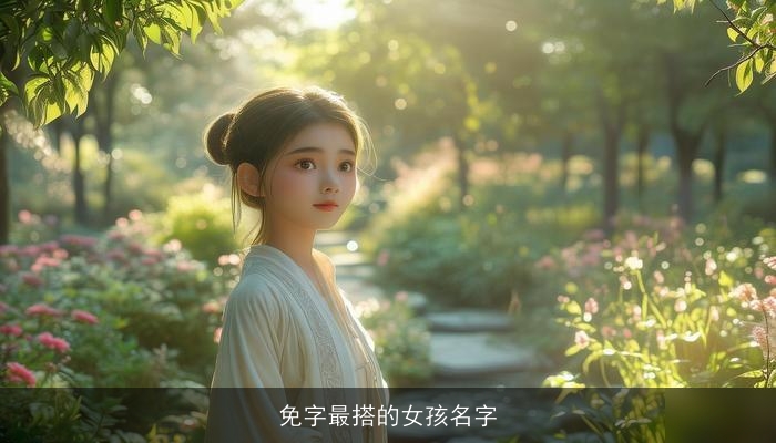免字最搭的女孩名字