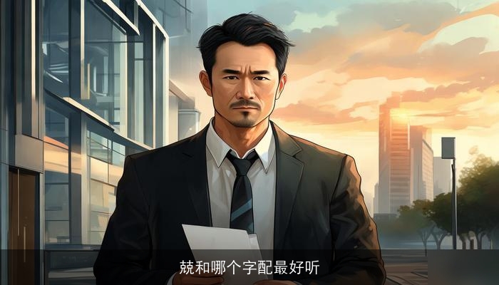 兢和哪个字配最好听