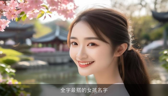 全字最搭的女孩名字