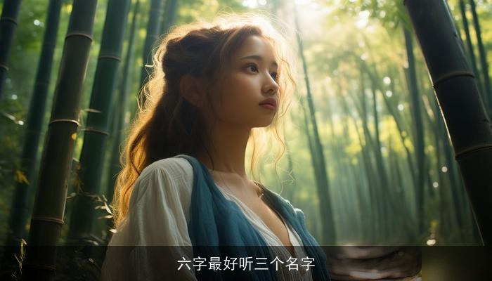 六字最好听三个名字