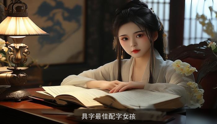 具字最佳配字女孩